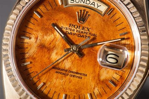 rolex with wood dial|authentic rolex dials and bezels.